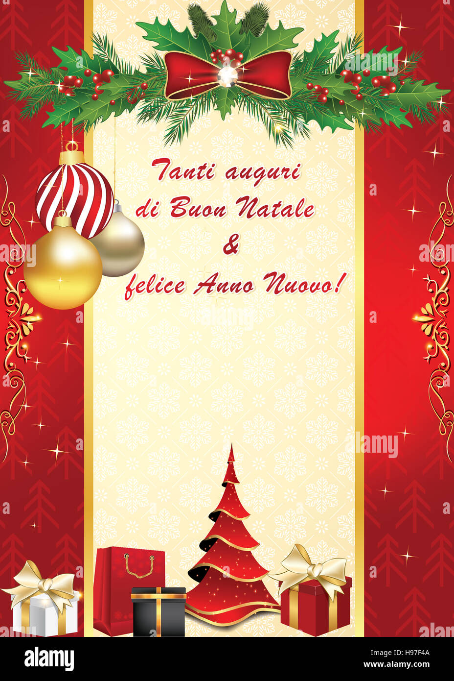 Bilder Buon Natale.Italian Card High Resolution Stock Photography And Images Alamy