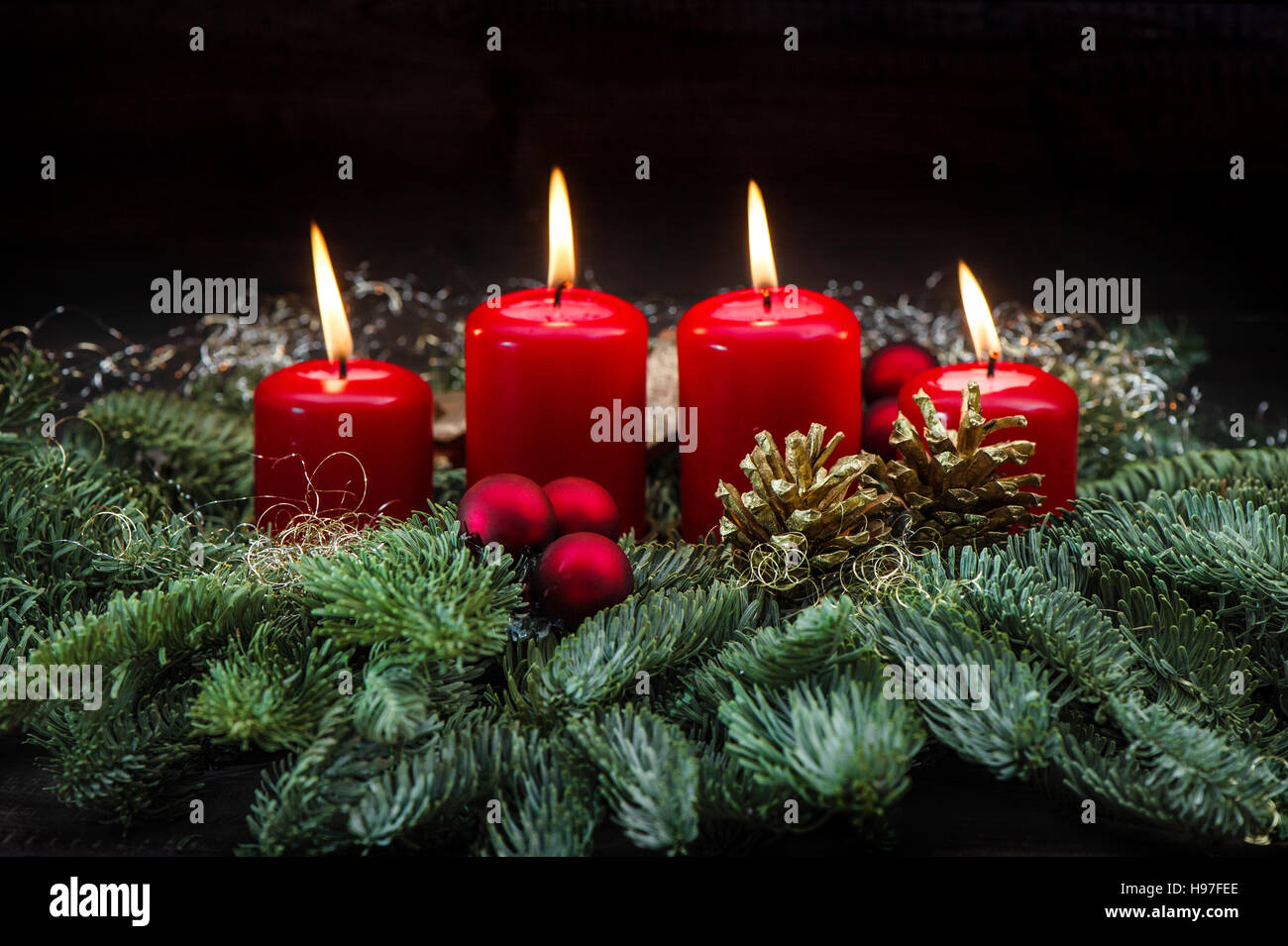 Beautiful Advent Wreath