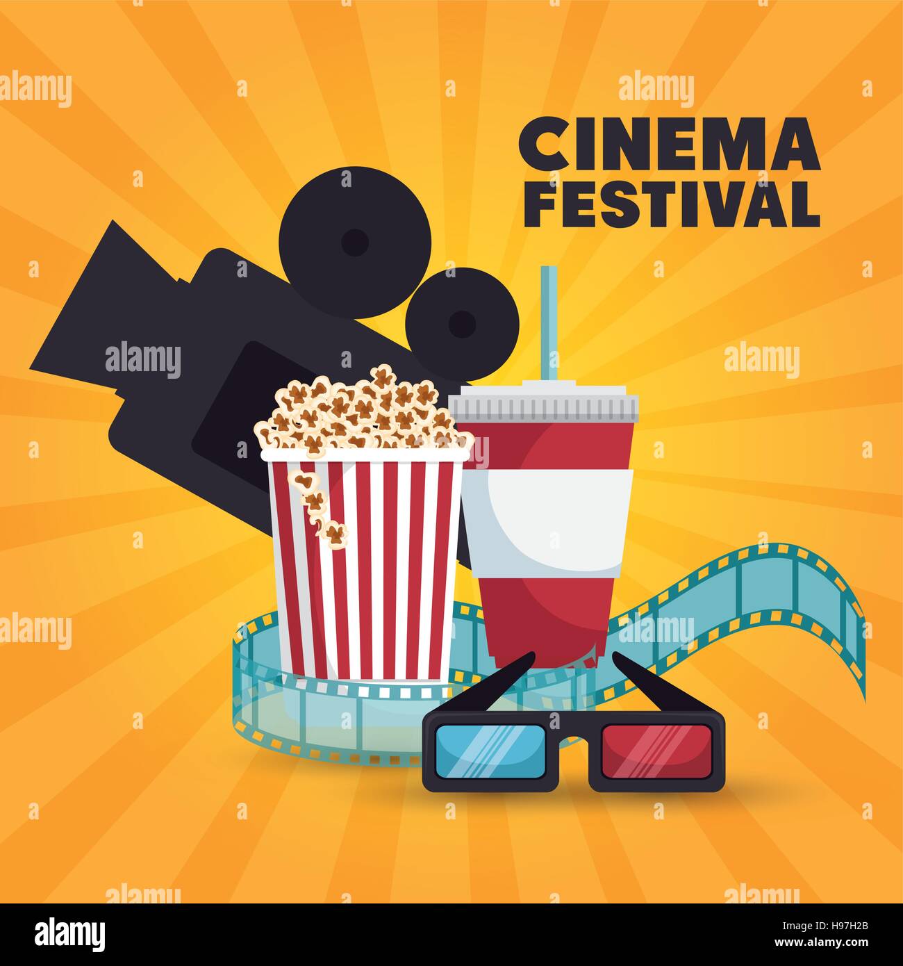 ticket cinema movie icon vector illustration eps 10 Stock Vector Image ...