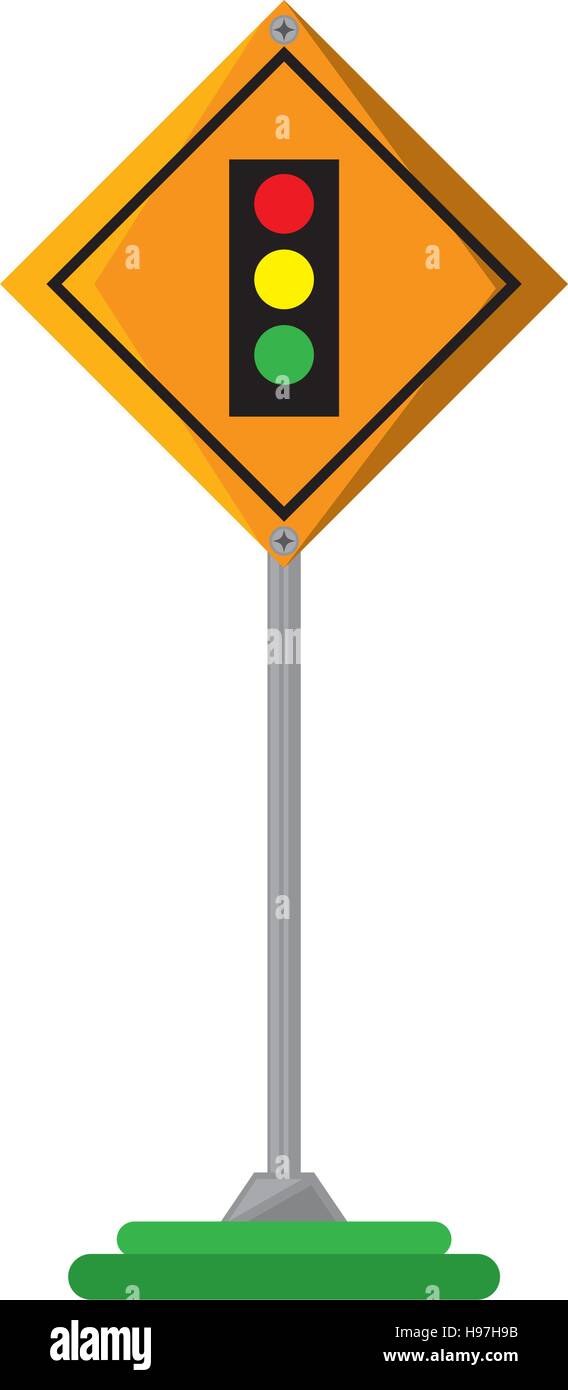 semaphore traffic light isolated icon Stock Vector Image & Art - Alamy