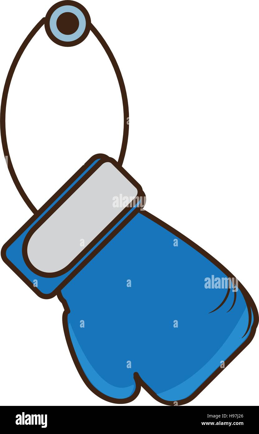 boxing gloves equipment icon Stock Vector Image & Art - Alamy