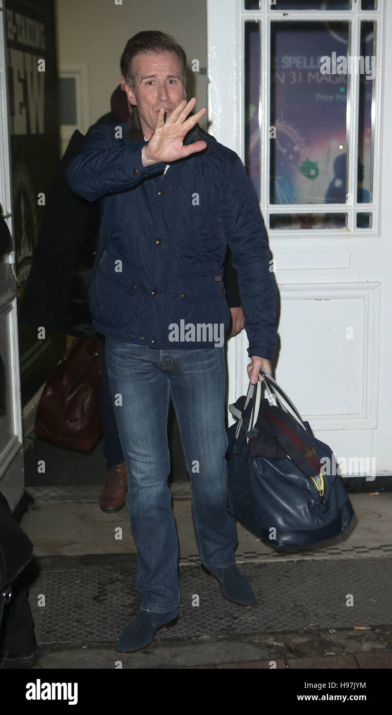 Strictly Come Dancing dancer Anton du Beke leaves the Tower Ballroom