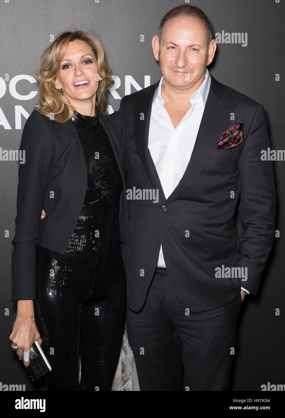 New York City, USA - November 17, 2016: Ulla Parker and John Demsey attend the 'Nocturnal Animals' New York premiere held at The Paris Theatre Stock Photo