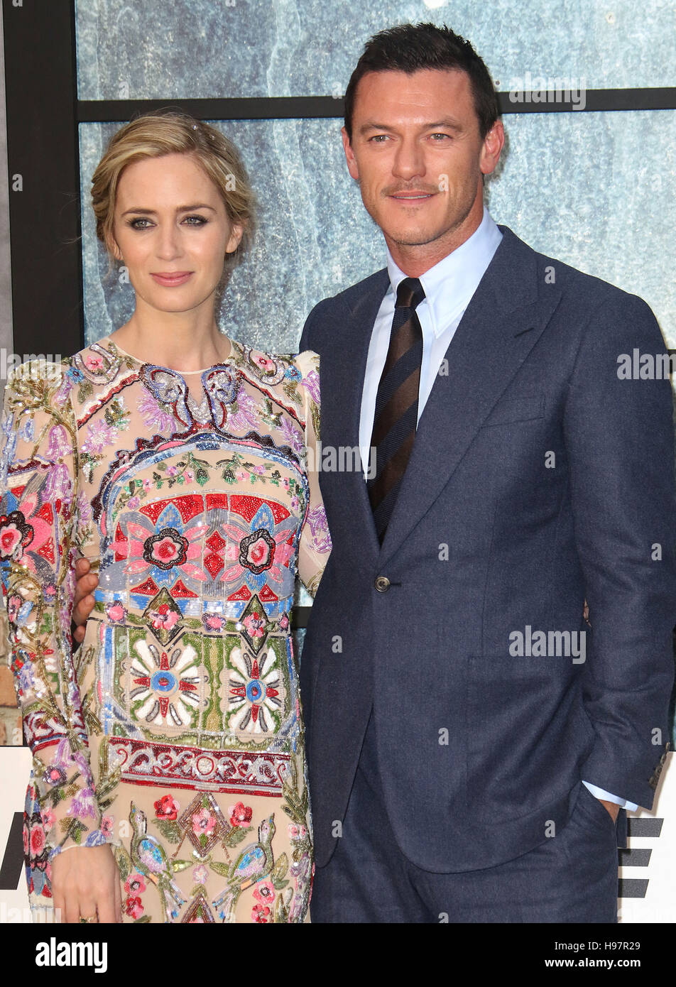 Sep 20, 2016 Emily Blunt and Luke Evans attending "The Girl On The