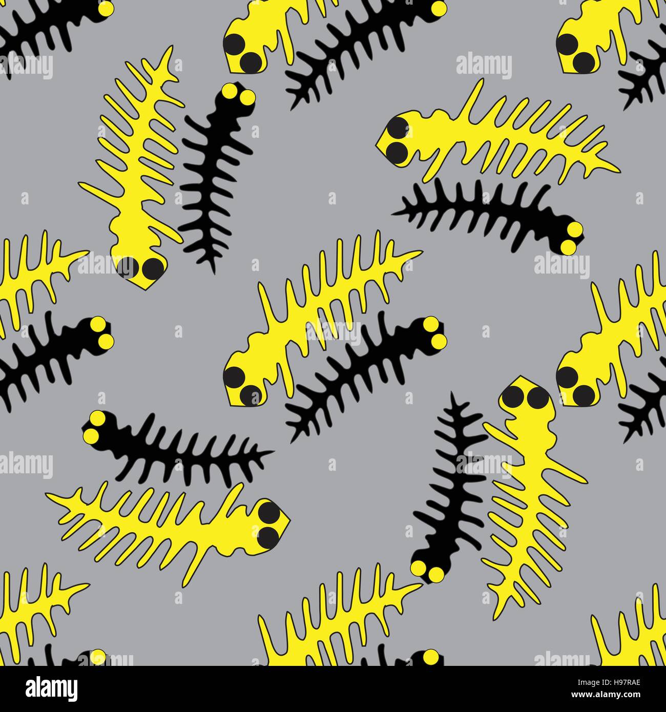 Strange Lizard Seamless Pattern Stock Vector Image & Art - Alamy