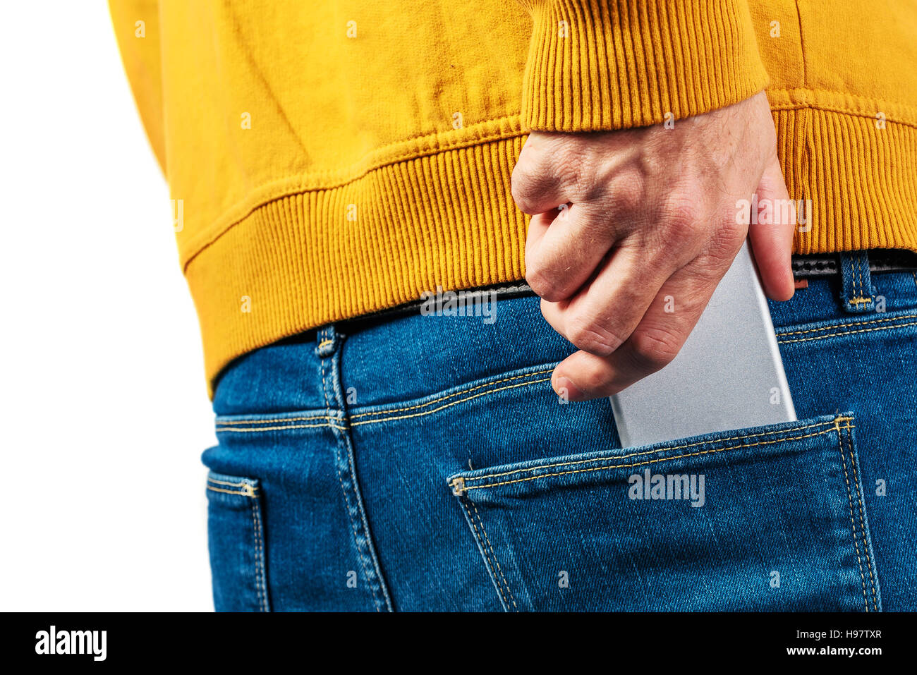 Back pocket phone hires stock photography and images Alamy