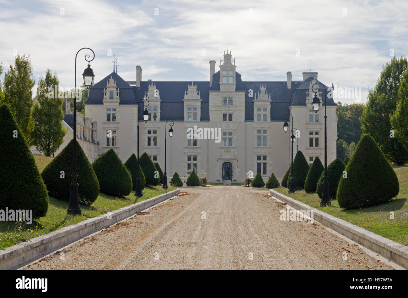 Chateau Montchaude Stock Photo