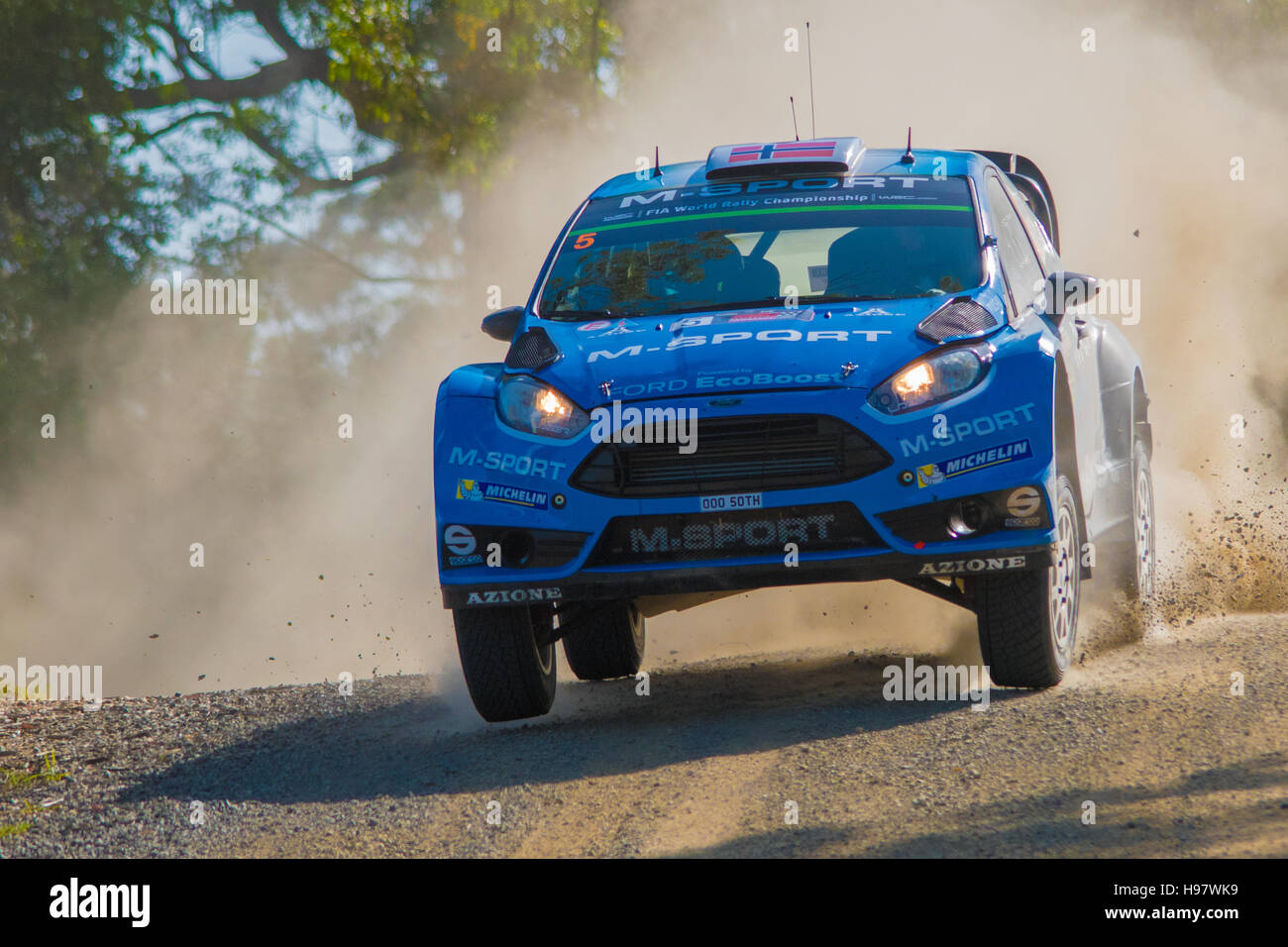 Coffs Harbour, Australia - 18th November 2016: World Rally Championship ...