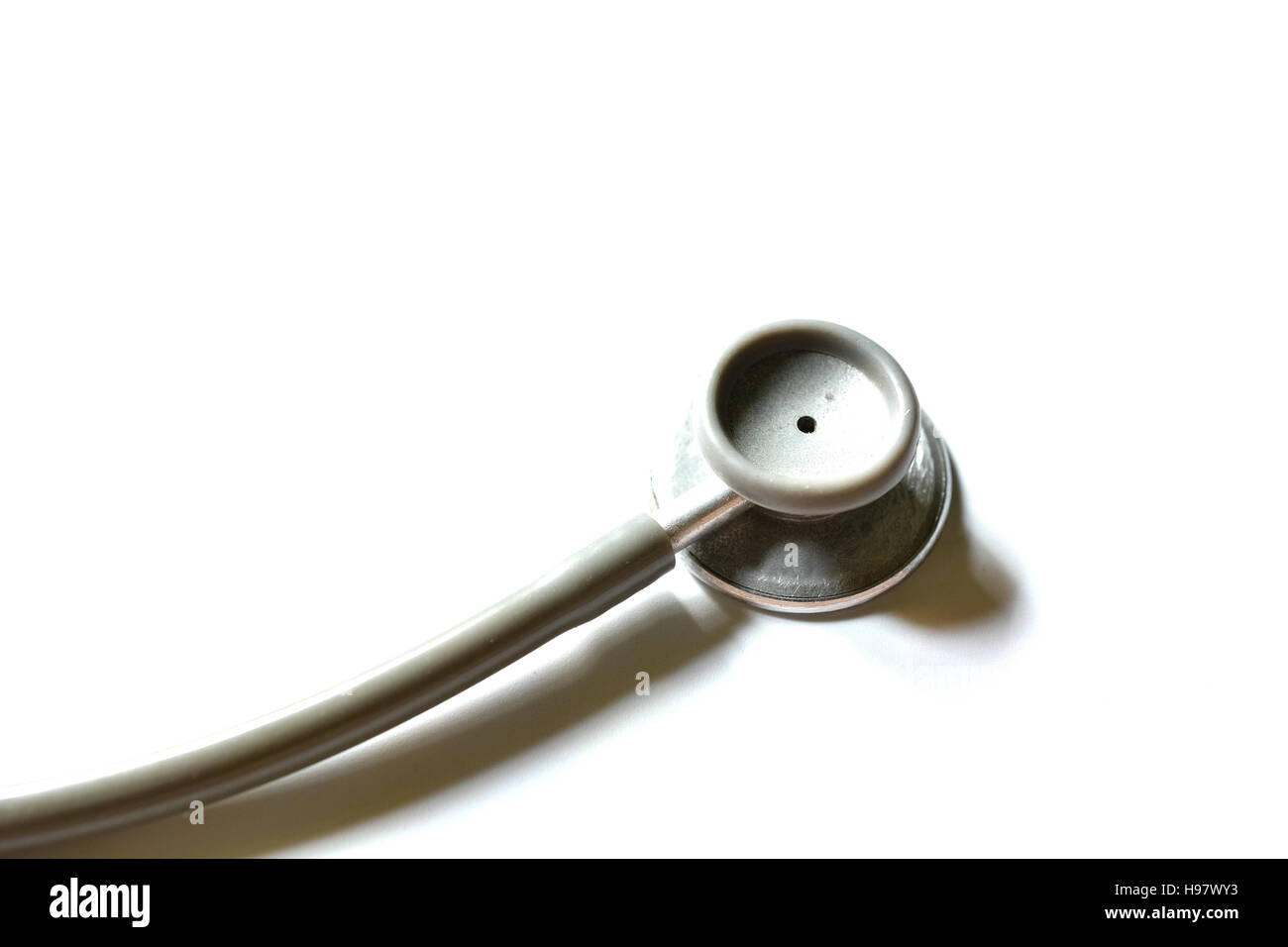 Stethoscope isolated on white background Stock Photo - Alamy