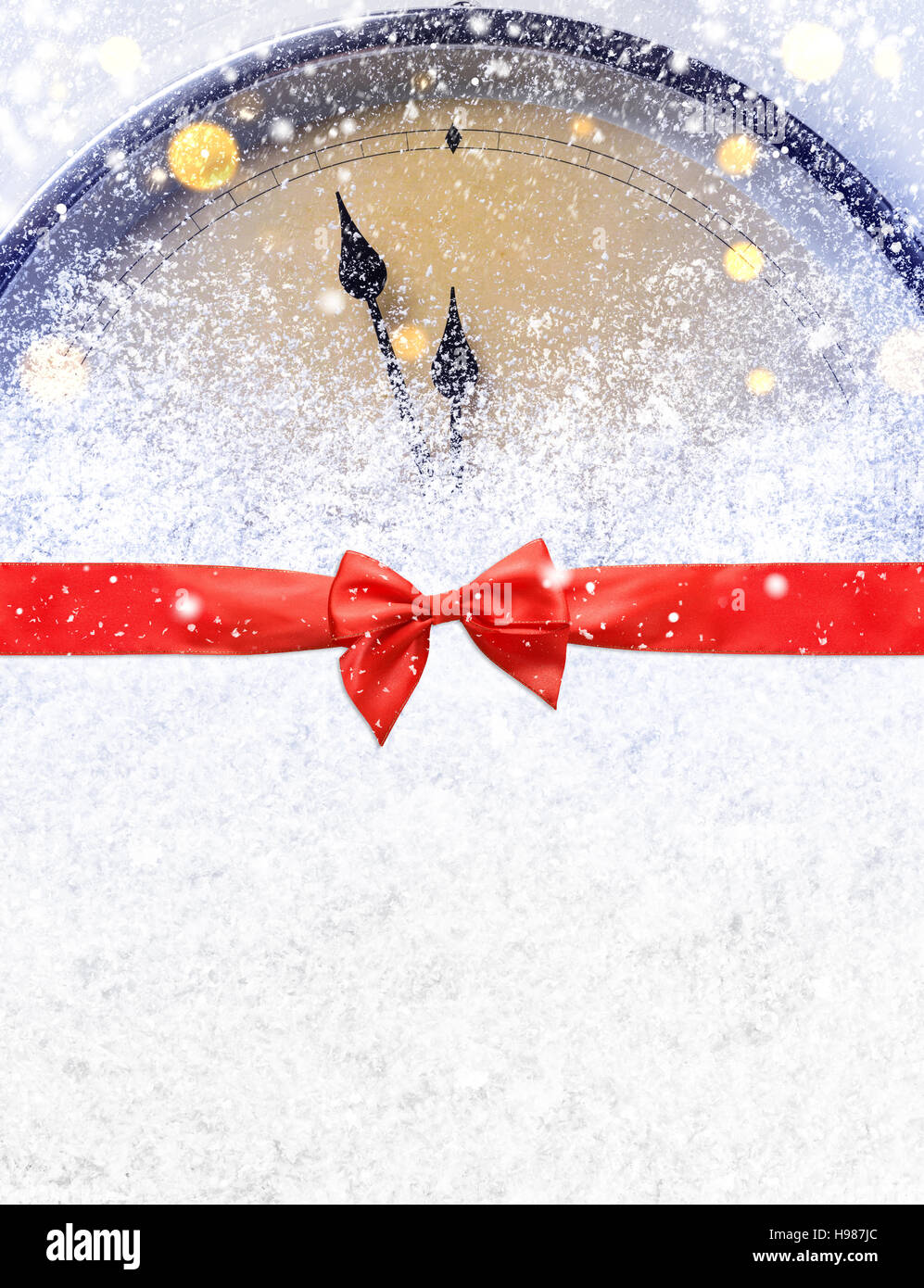 Countdown to midnight Stock Photo Alamy