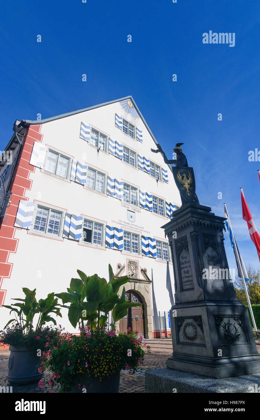 Tuttlingen: Hunting lodge , now the town hall in the district of Möhringen an der Donau, Schwäbische Alb, Swabian Alb, Baden-Württemberg, Germany Stock Photo