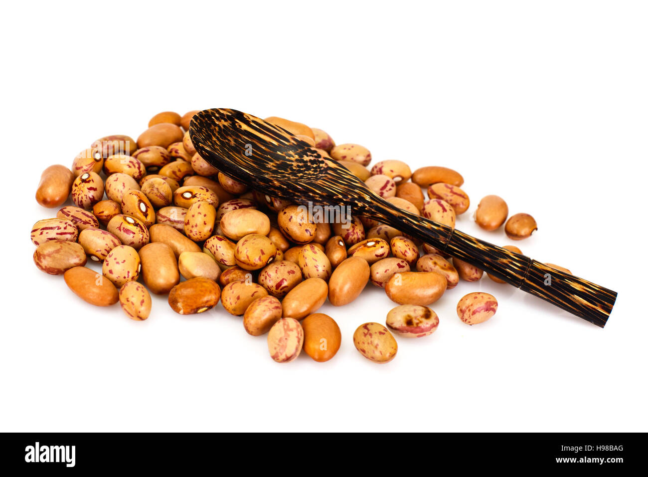 Dried Beans on White Background Studio Photo Stock Photo Alamy