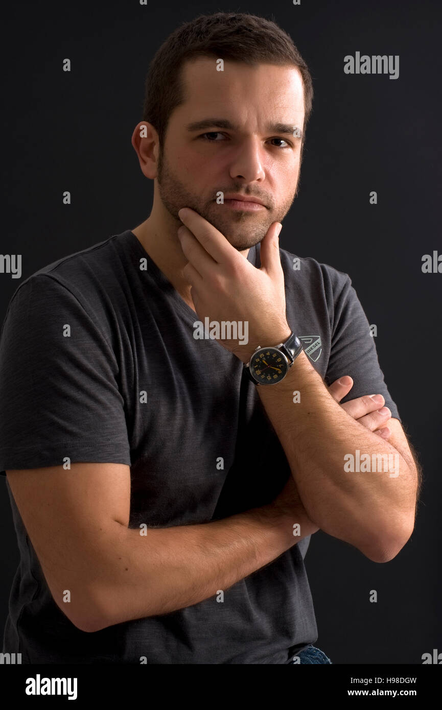 Portrait of a man, 30+ Stock Photo - Alamy