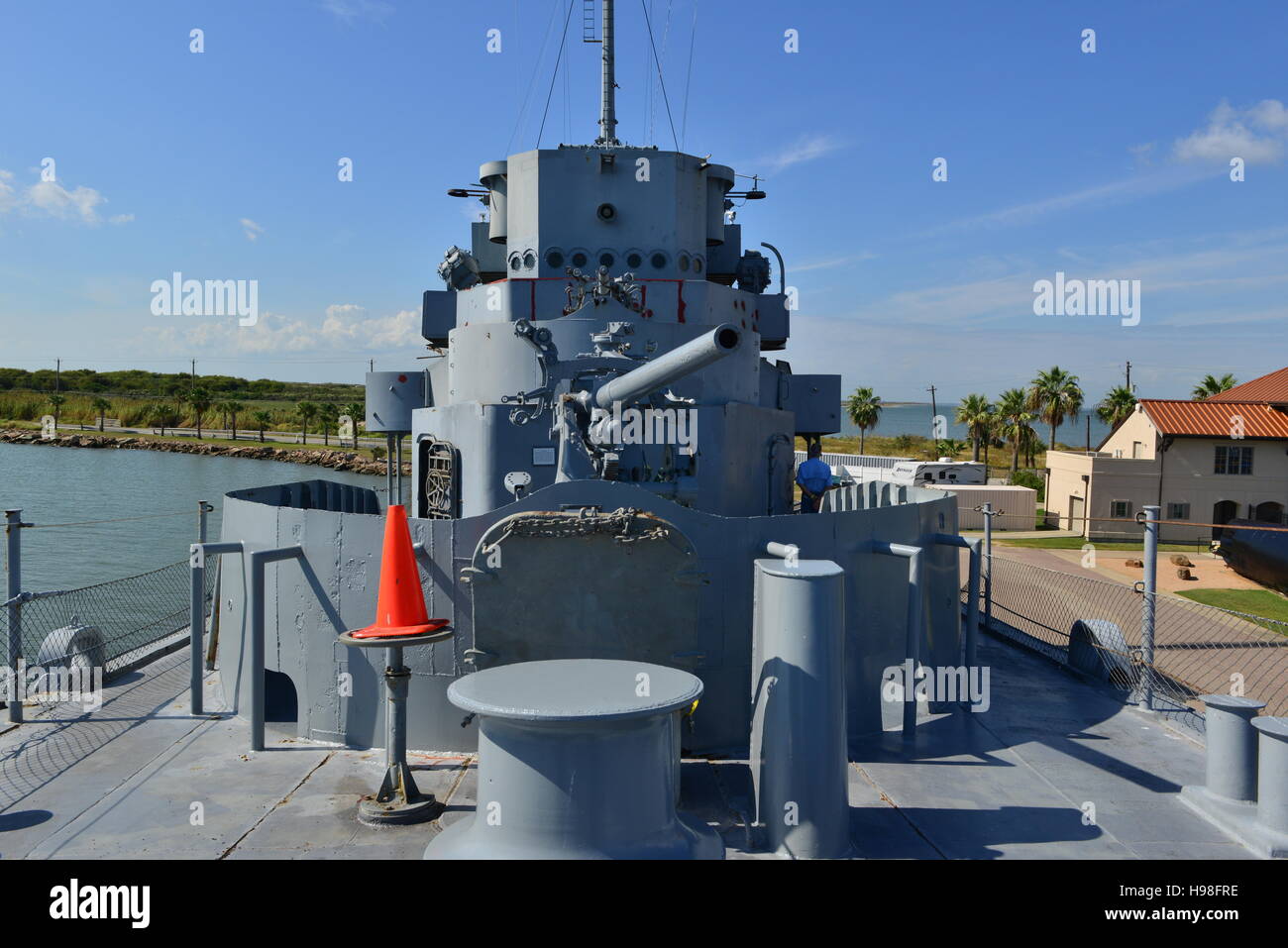 The Destroyer USS Stewart in Galveston, Texas Stock Photo Alamy