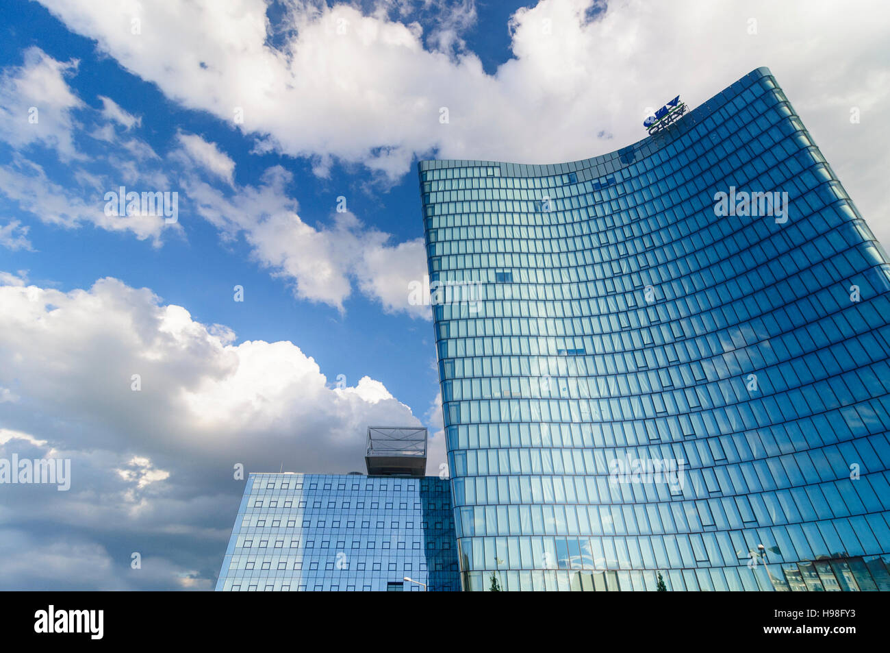 Wien, Vienna OMV company headquarters, 02., Wien, Austria Stock Photo