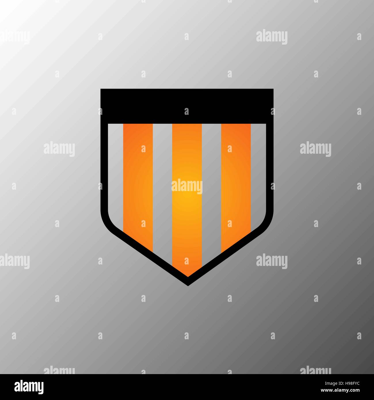 Shield logo icon design template elements Stock Vector Image & Art - Alamy