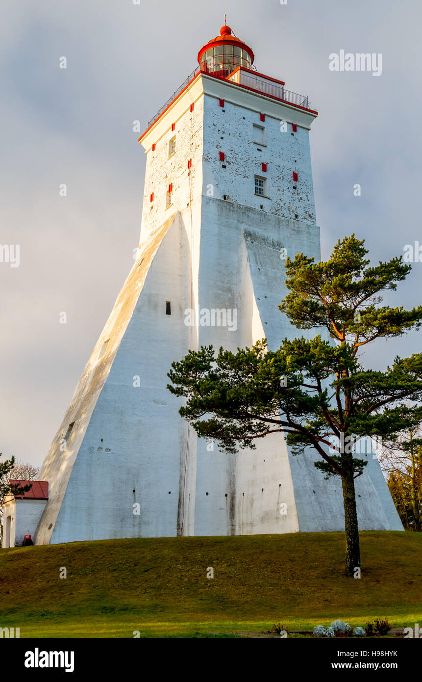 Lighthouse, Kopu, Hiiumaa, Estonia, one of the oldest in Europe Stock ...