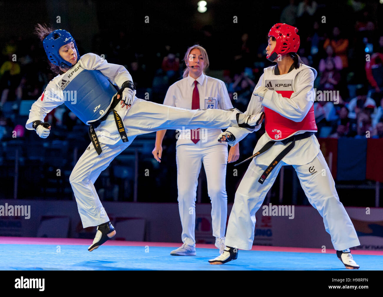 Burnaby, Canada. 19 November, 2016. WTF World Taekwondo Junior