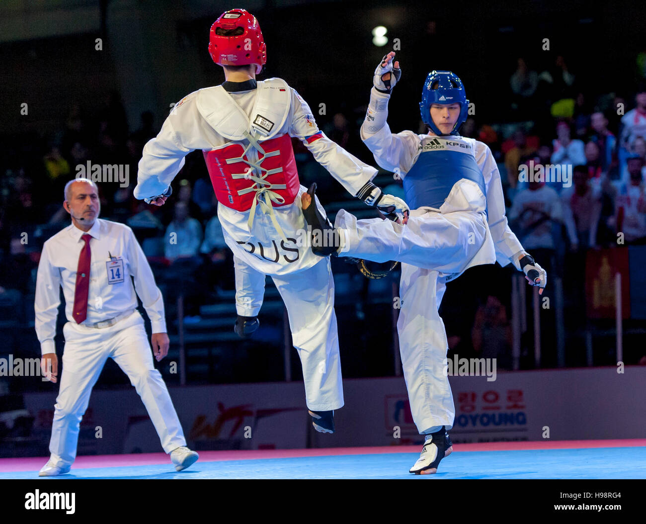 Burnaby, Canada. 19 November, 2016. WTF World Taekwondo Junior ...