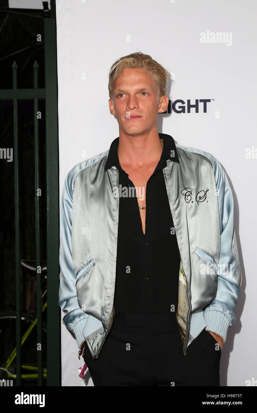 Los Angeles, Ca, USA. 19th Nov, 2016. Cody Simpson attends the 3rd Annual Airbnb Open Spotlight on November 19, 2016 in Los Angeles, California. Credit:  MediaPunch Inc/Alamy Live News Stock Photo