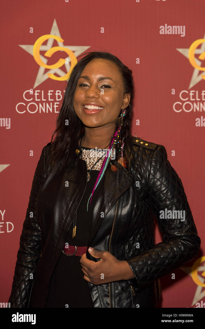 Los Angeles, USA. 19th Nov, 2016. Jamie Grace arrives at Celebrity