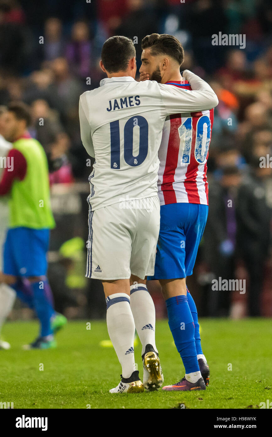 James rodríguez real madrid 2016 hi-res stock photography and images