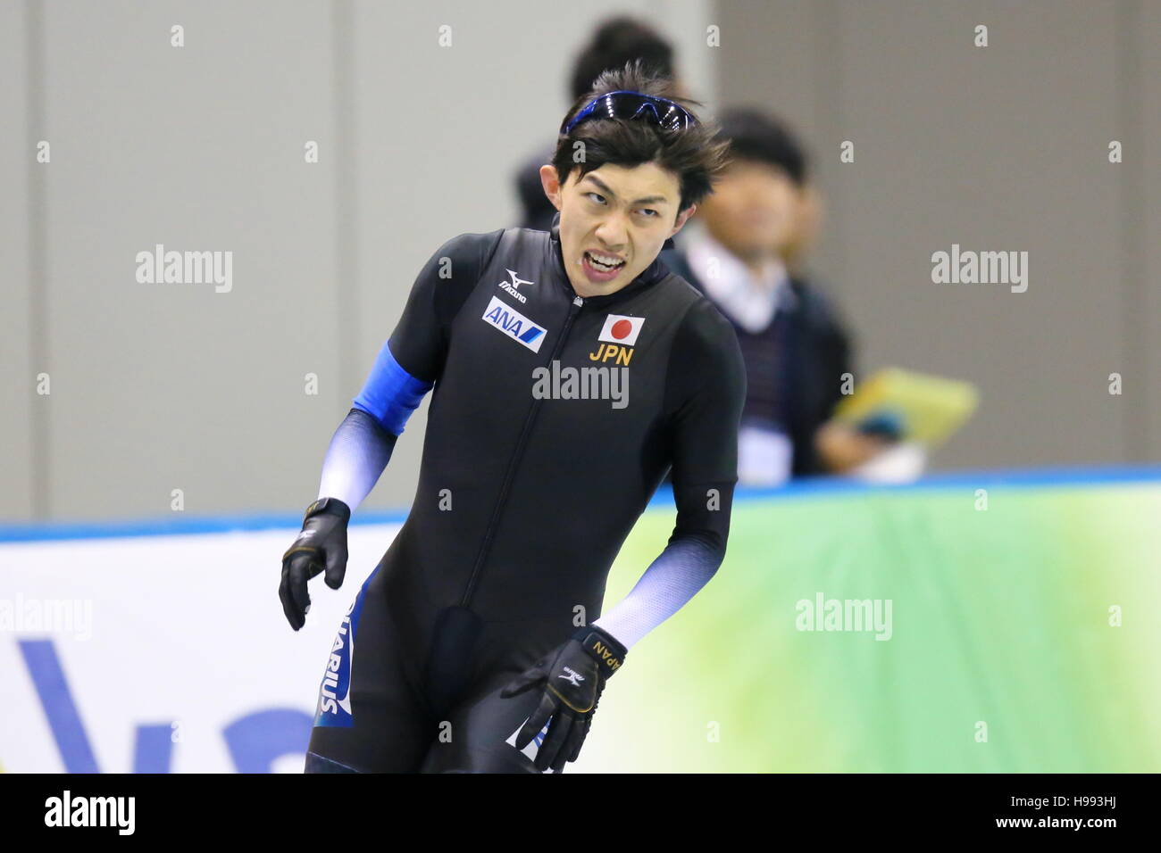 Nagano, Japan. 18th Nov, 2016. Seitaro Ichinohe (JPN) Speed Skating