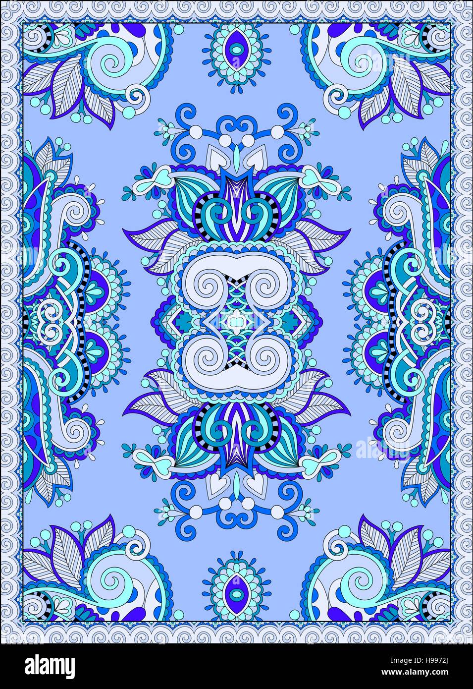 Ukrainian shawl Stock Vector Images - Alamy