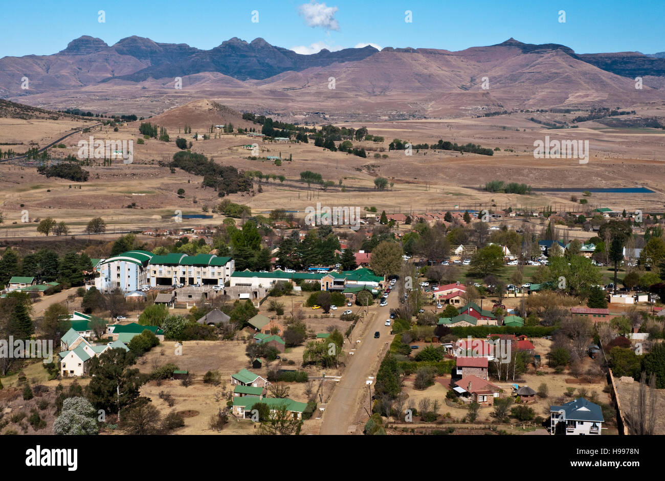 Clarens Free State South Africa Stock Photo