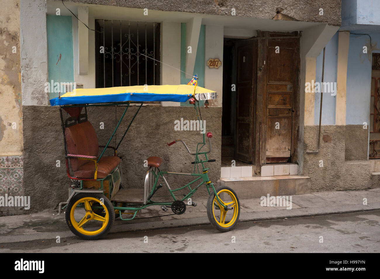 Havana, Cuba: Street scene, Old Havana Stock Photo