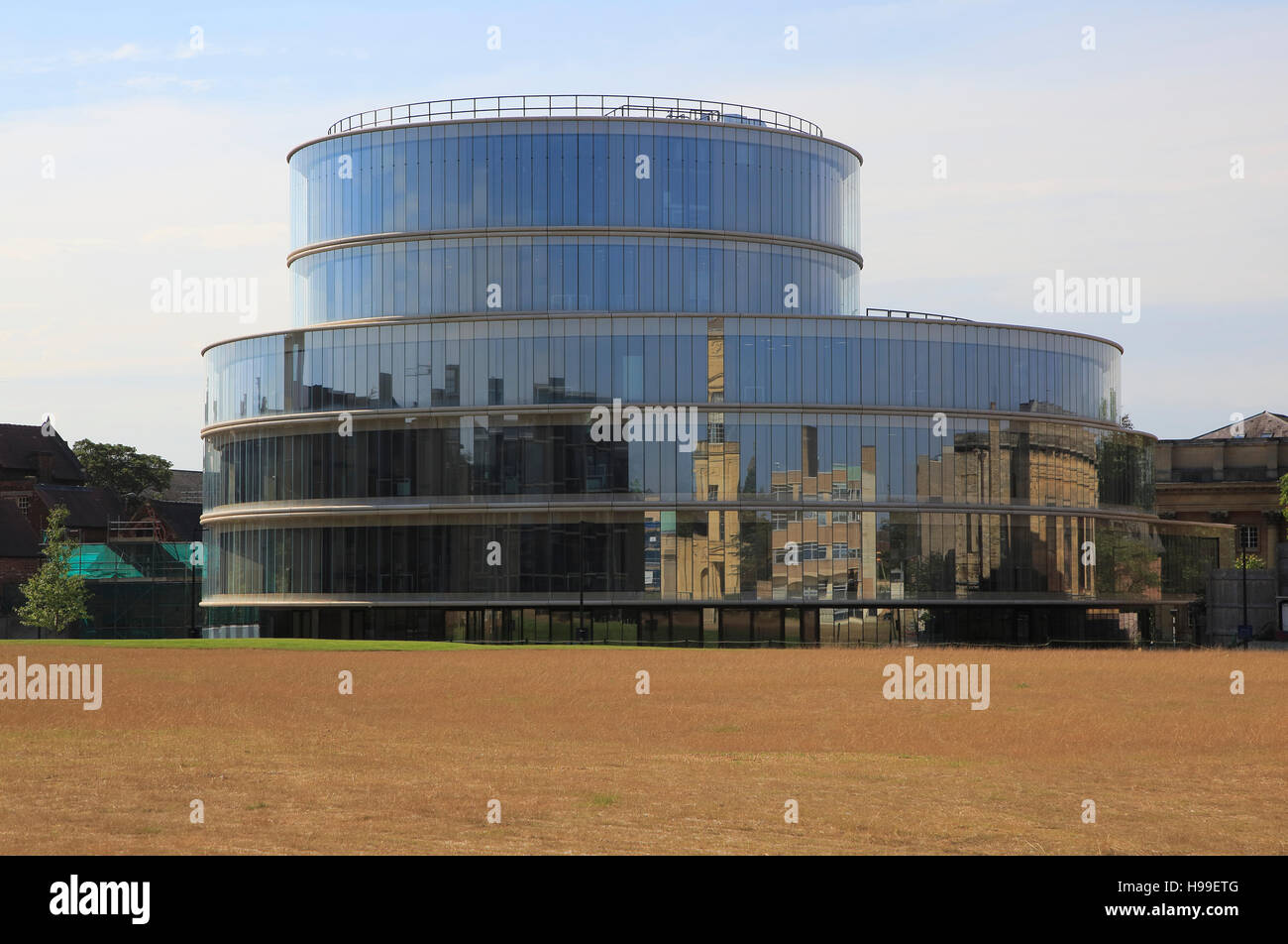 Blavatnik School of government building, University of Oxford, England, UK architects Herzog and
