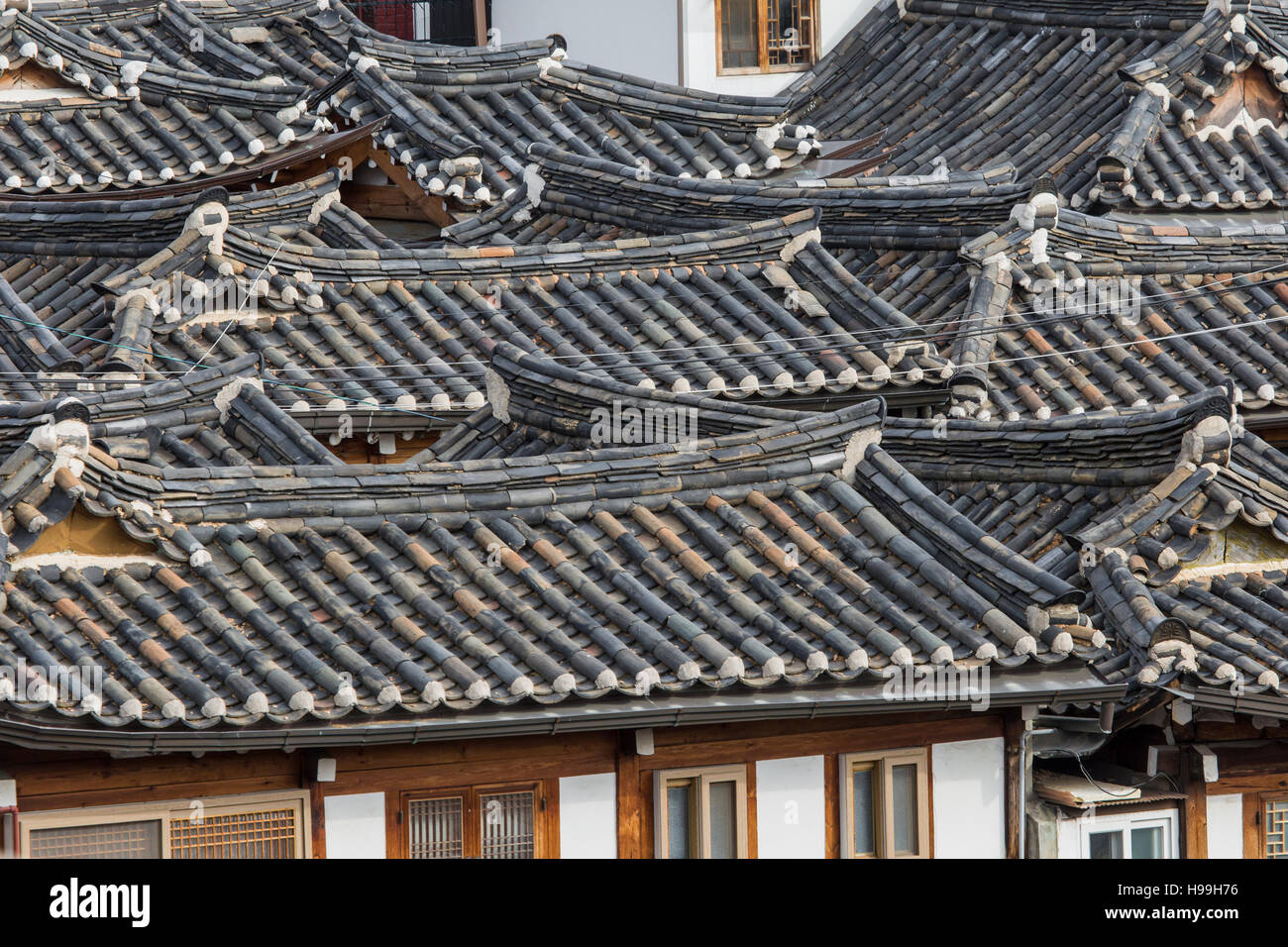 Bukchon Hanok Village is one of the famous place for Korean traditional ...