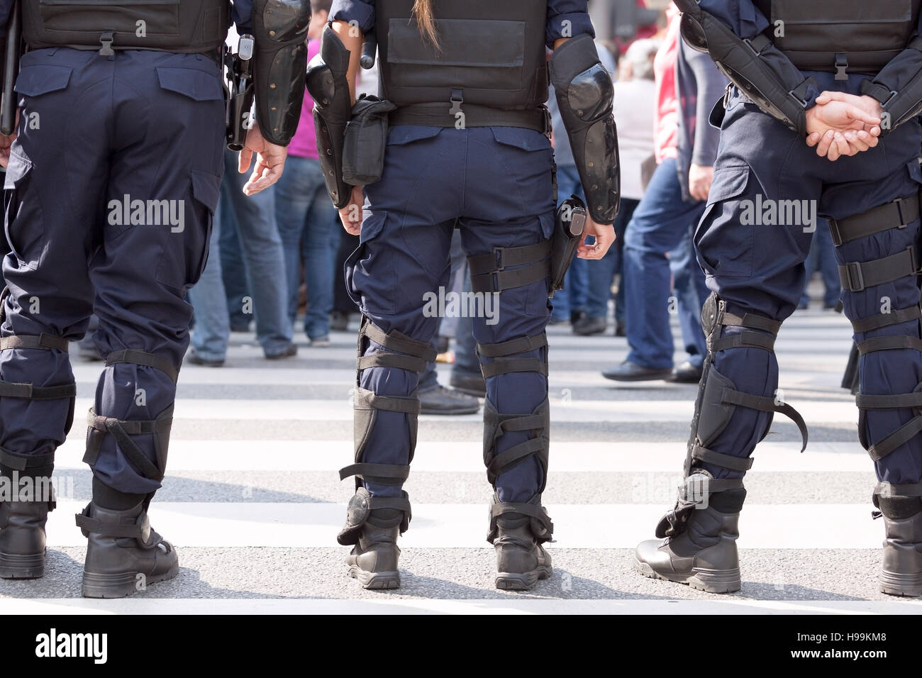 Police on duty. Law enforcement Stock Photo - Alamy