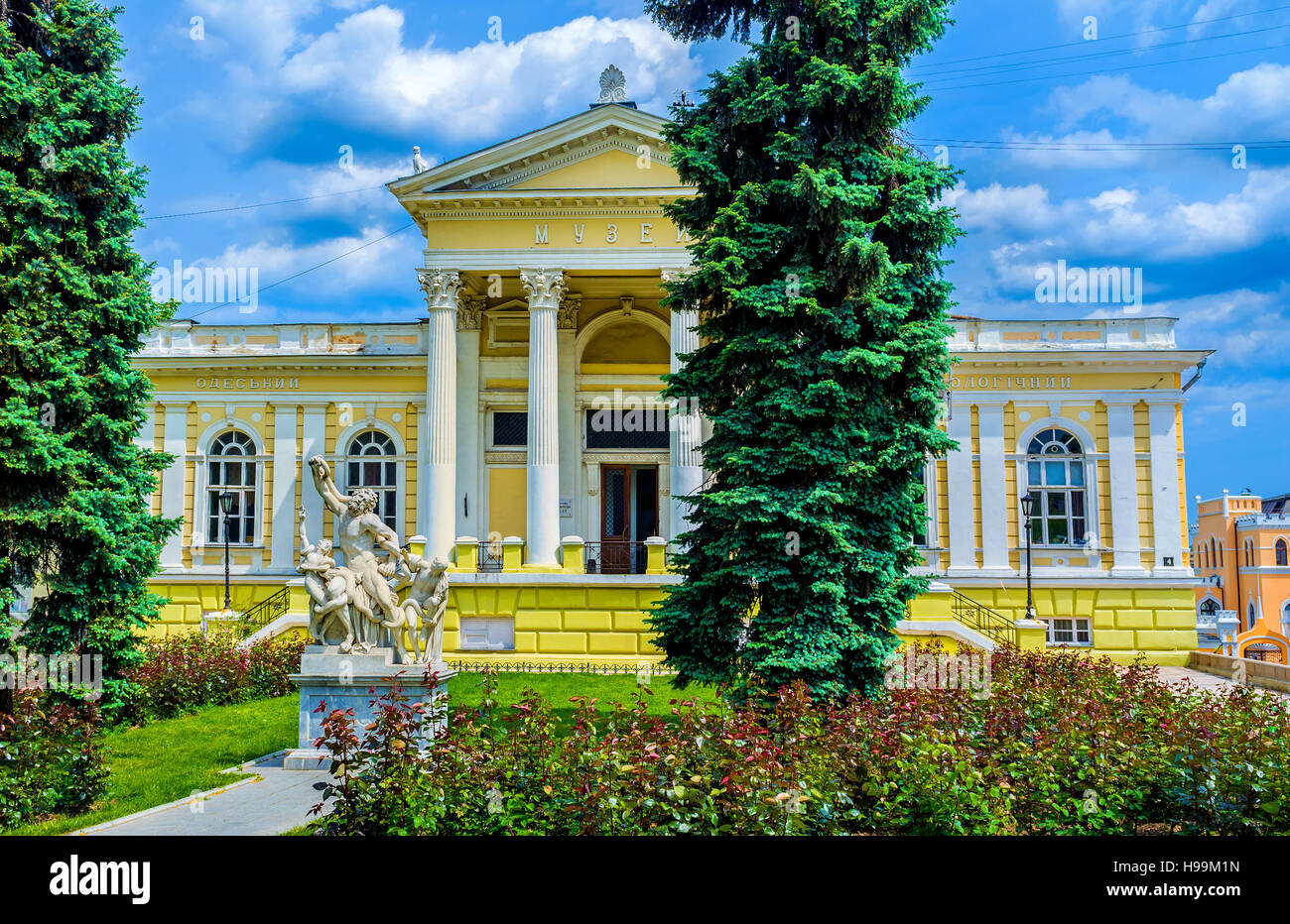 The Archaeological Museum boasts the biggest collection of Egyptian and