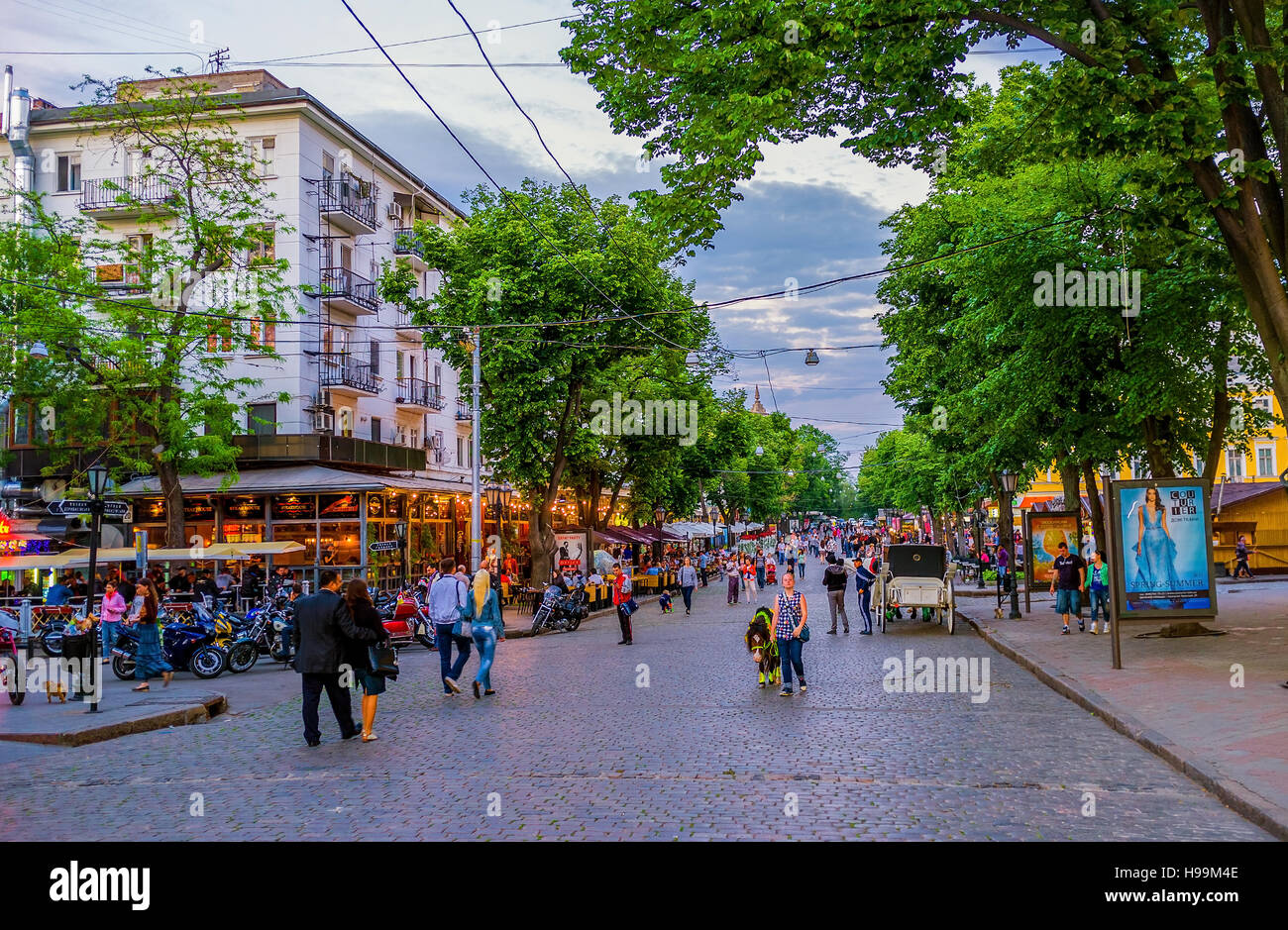 Deribasovskaya street hi-res stock photography and images - Alamy