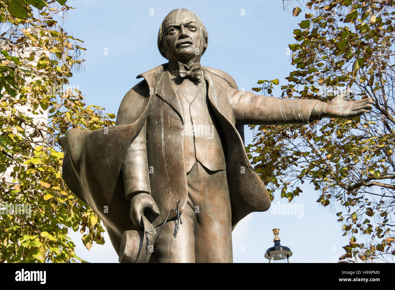 Statue of David Lloyd (18631945) in Parliament Square, London