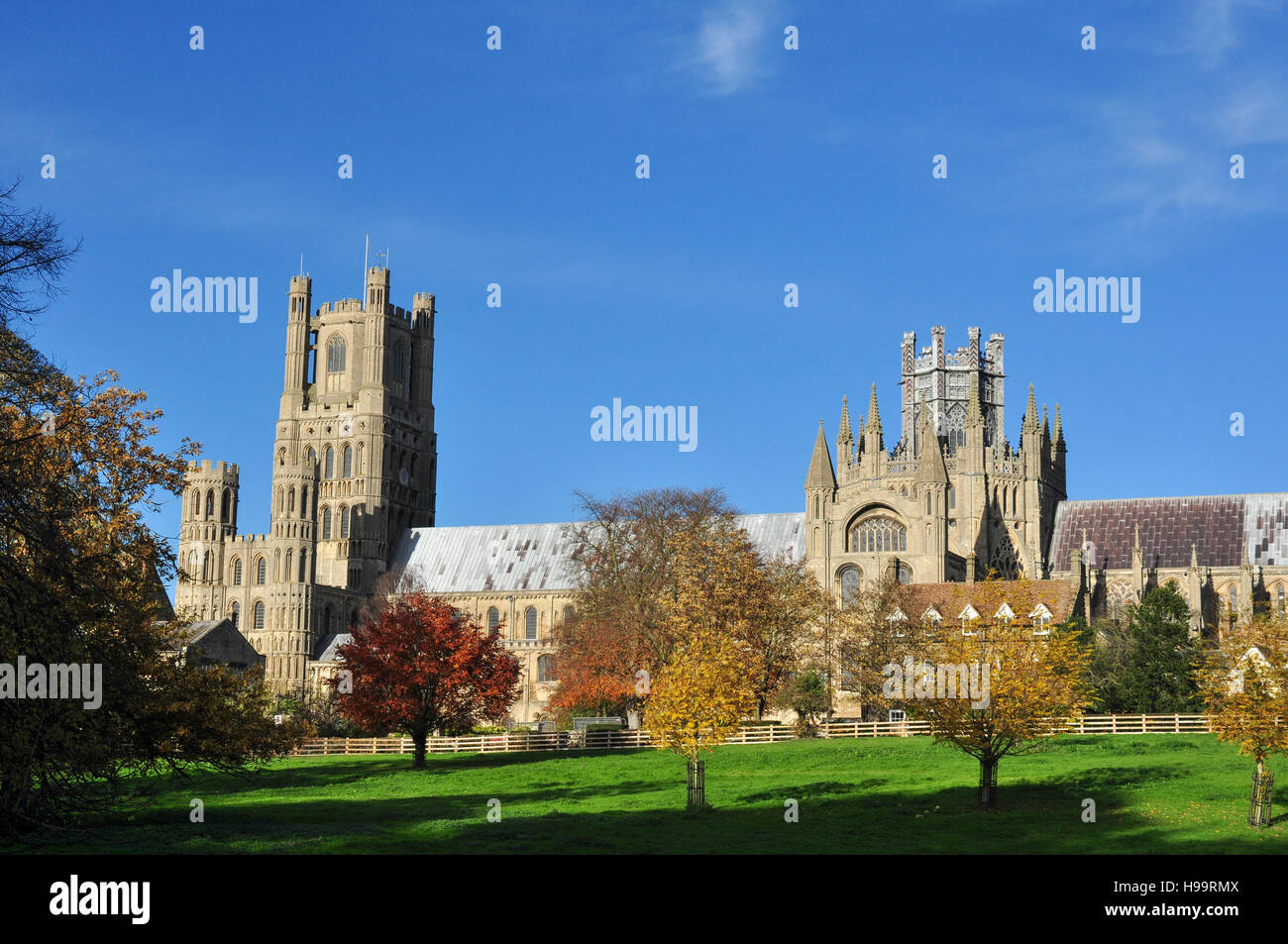 Ely Cathedral, Cambridgeshire, England, UK Stock Photo