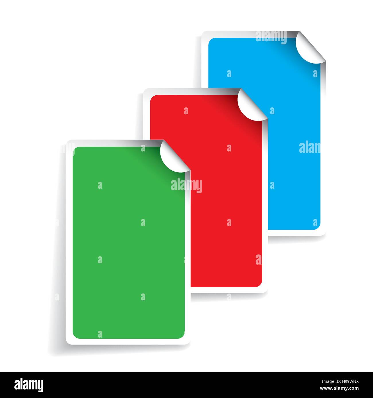 Vector blank rectangle labels Stock Vector Image & Art Alamy