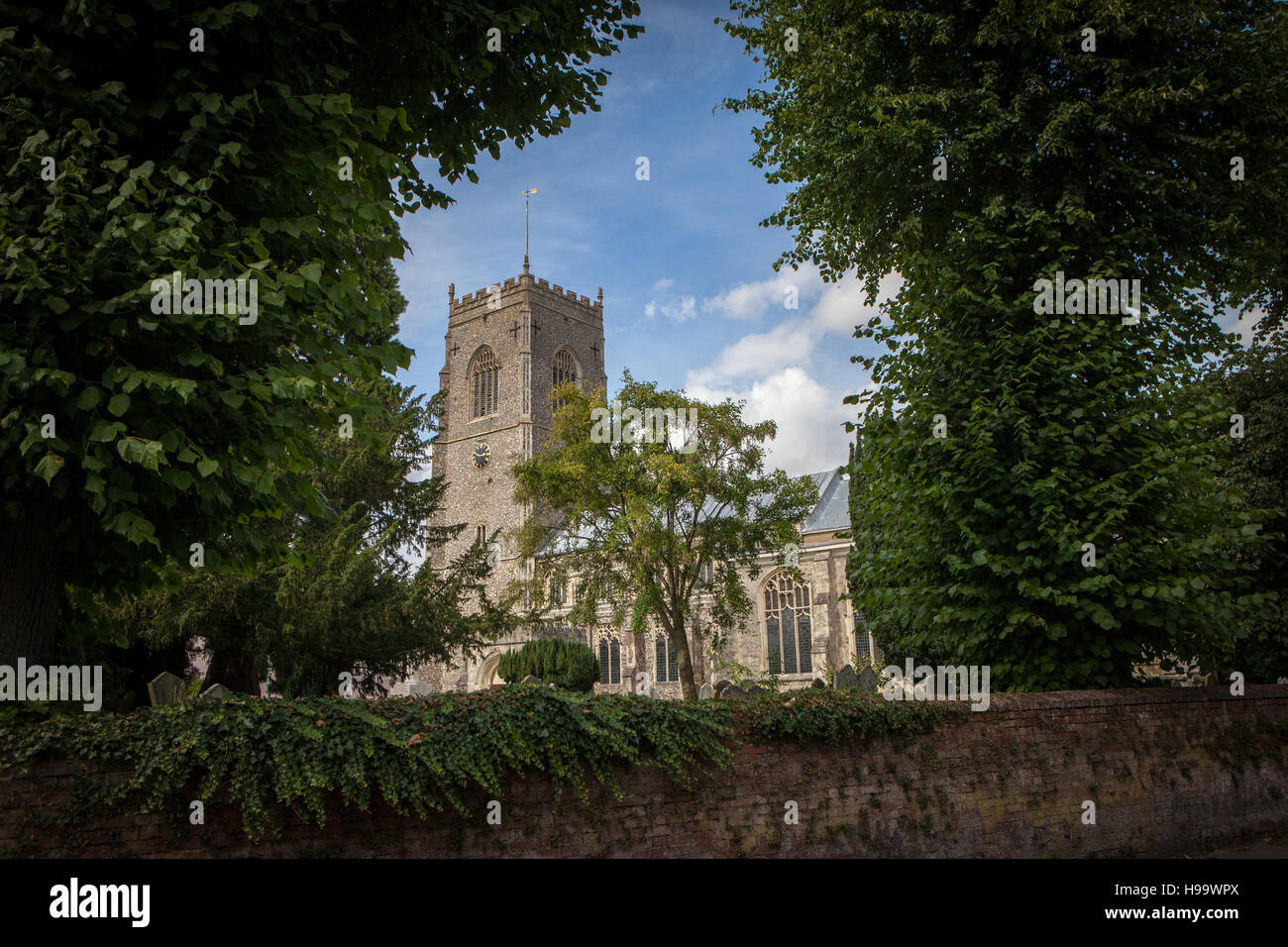 Framlingham Castle Stock Photo