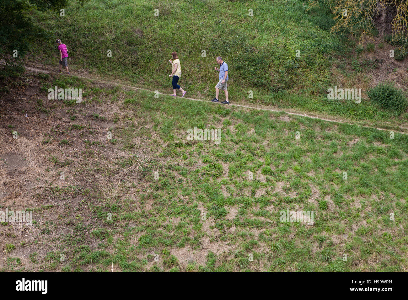 Walking uphill hi-res stock photography and images - Alamy