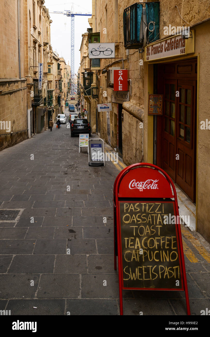 Melita street valletta malta hires stock photography and images Alamy