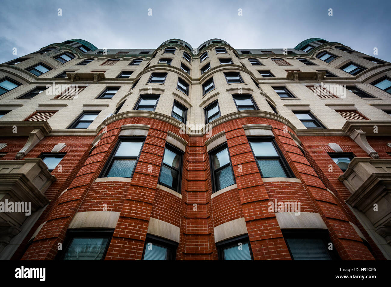 Historic apartment building in Boston, Massachusetts Stock Photo Alamy