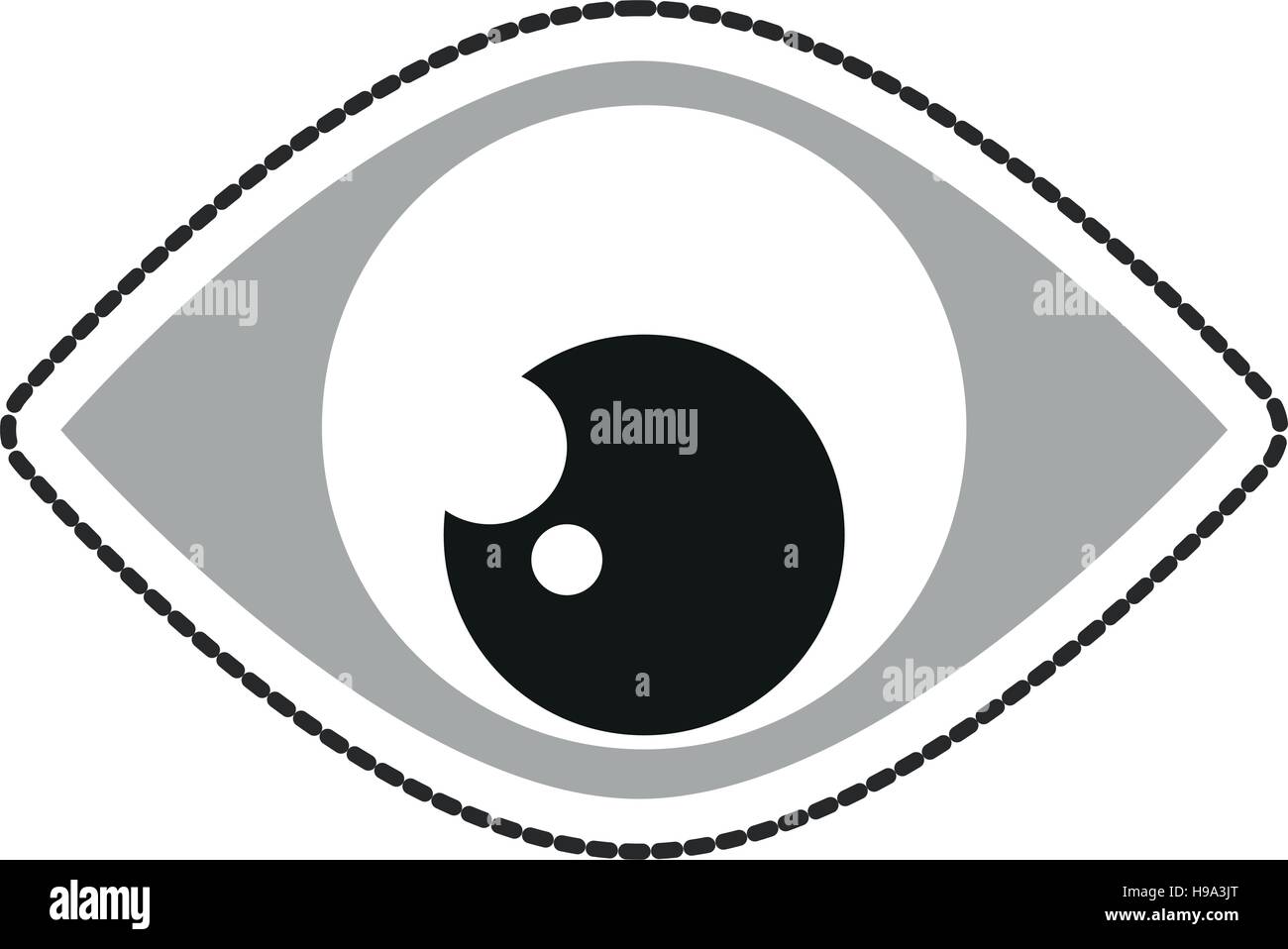Isolated eye of security design Stock Vector Image & Art - Alamy