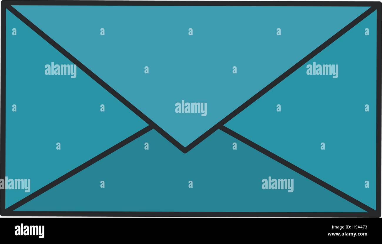 Isolated email envelope design Stock Vector Image & Art Alamy