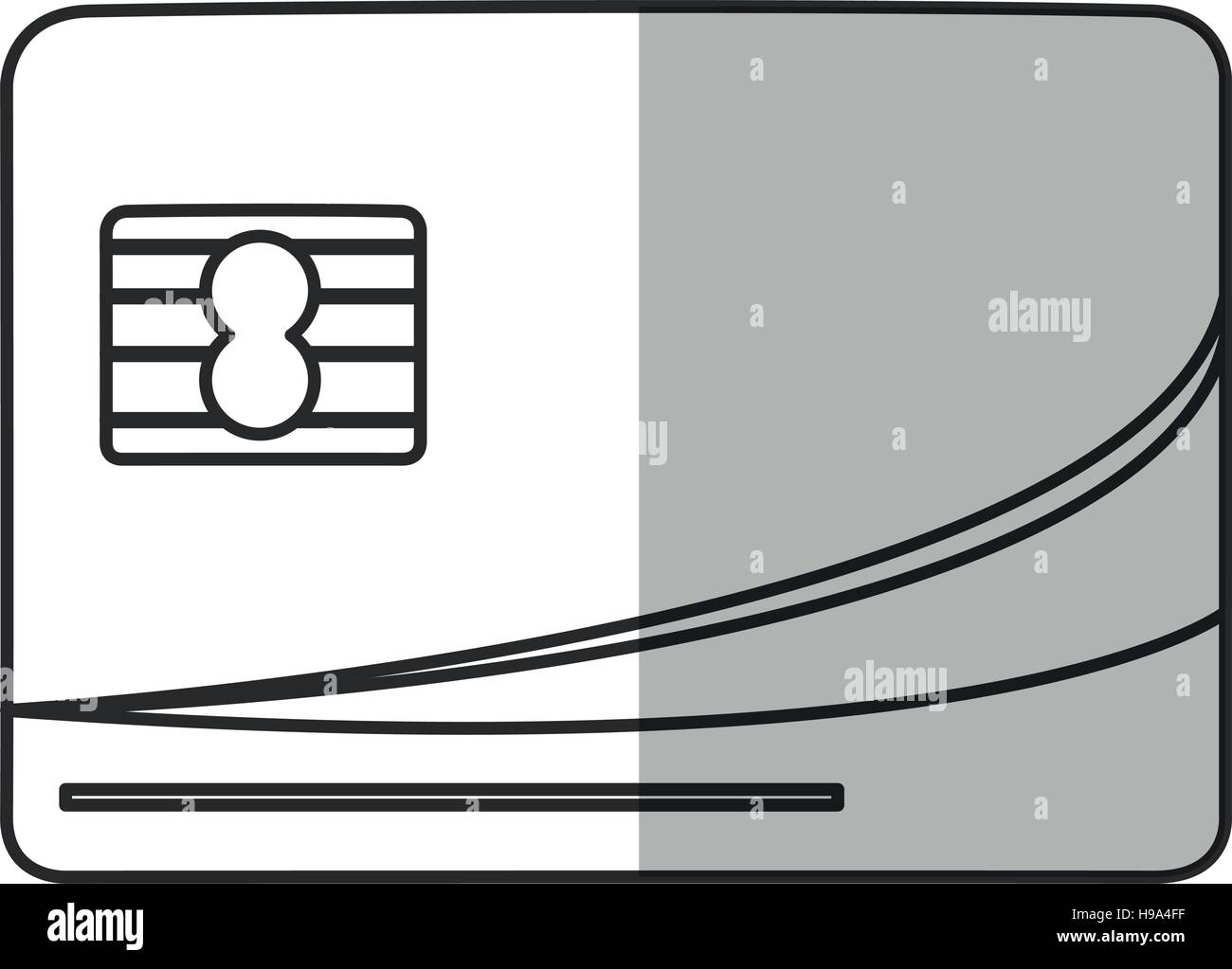 Isolated Credit card design Stock Vector Image & Art - Alamy