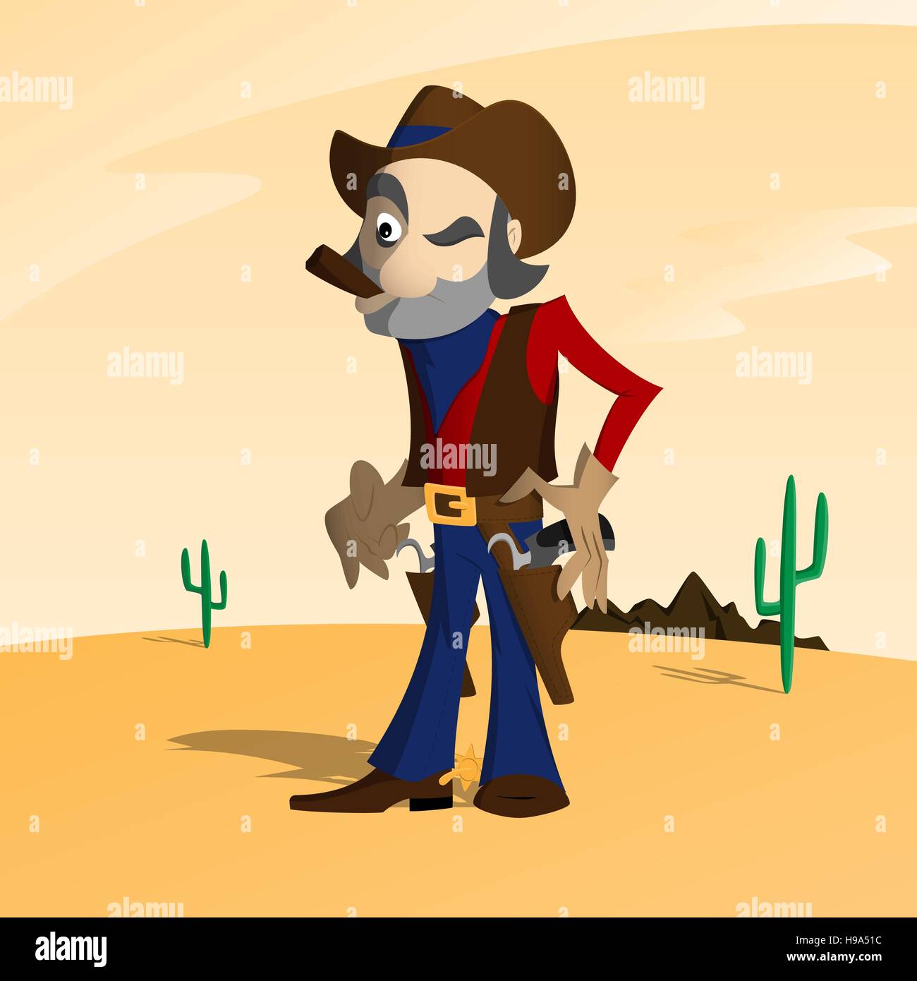 Cowboy Drawing Pistol Stock Photos & Cowboy Drawing Pistol Stock Images ...