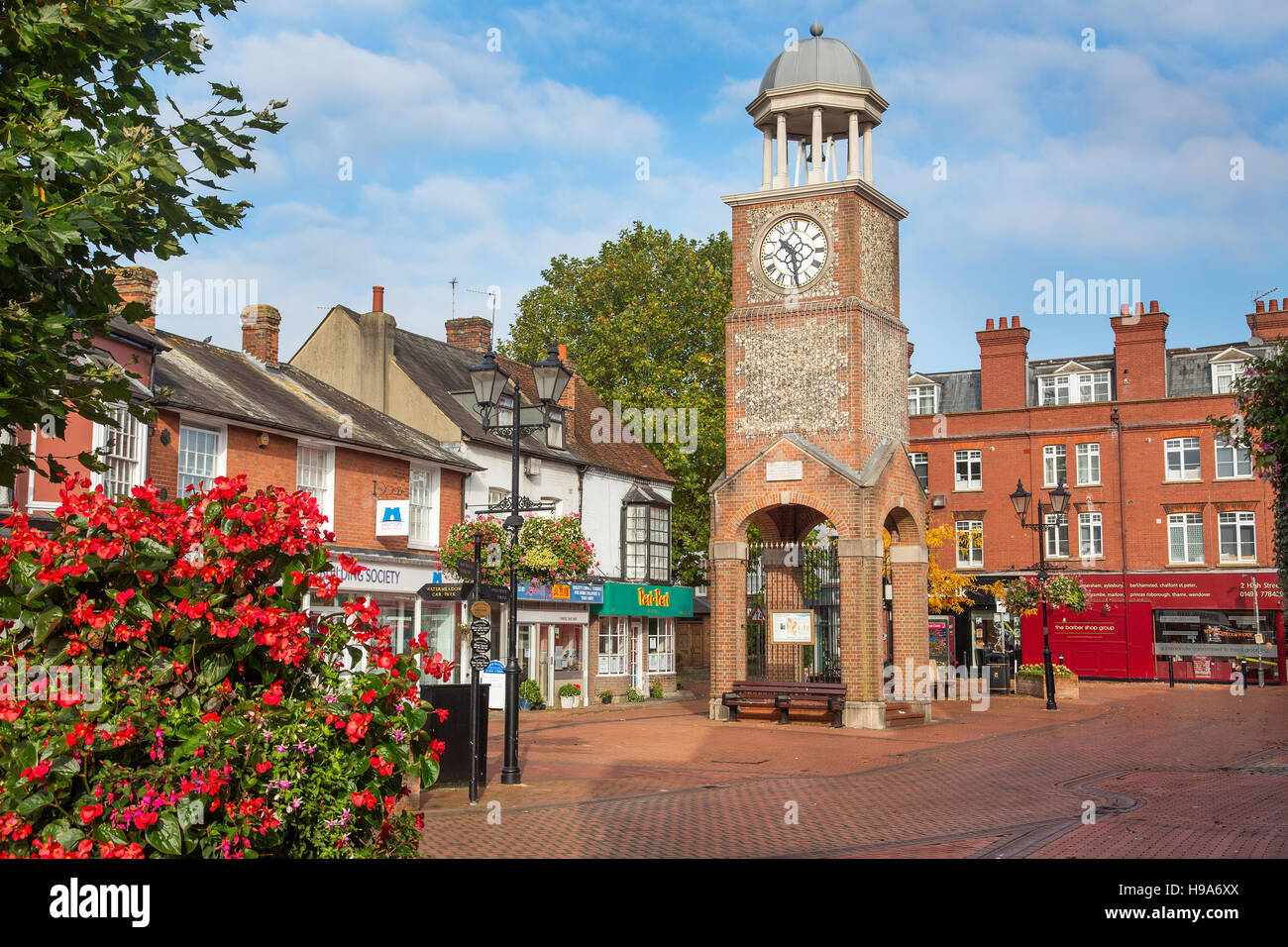Chesham Town Centre Buckinghamshire England UK Stock Photo - Alamy