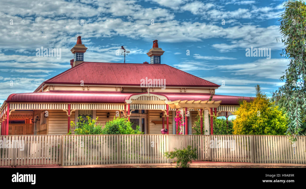 Australian Country  Cottage . Stock Photo