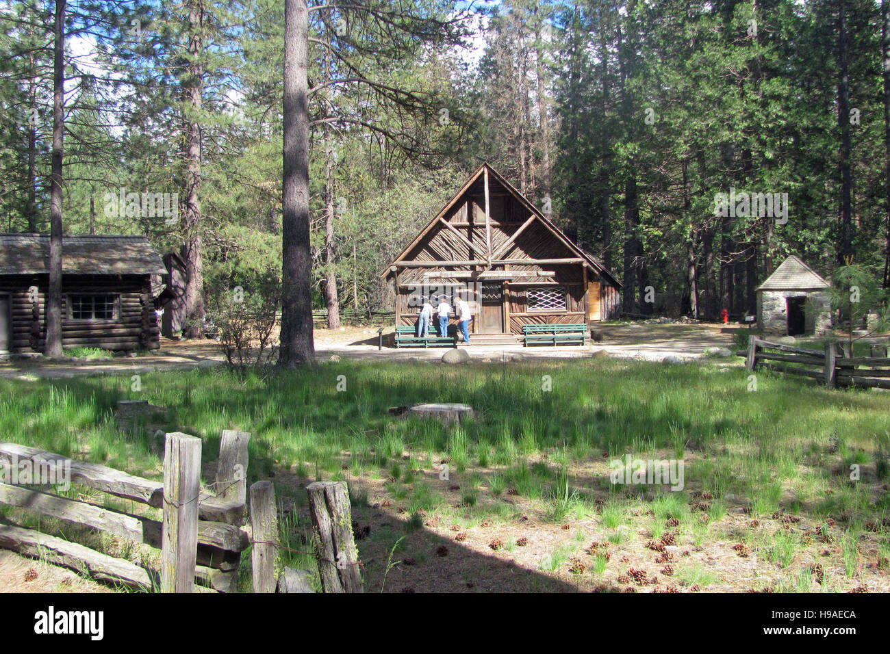Pioneer Yosemite History Center Near Big Trees Lodge Formerly
