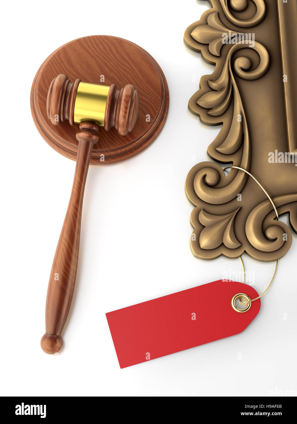 Fine Art Auction Stock Photo Alamy